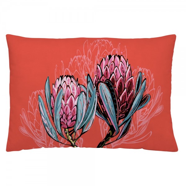 Κάλυψη μαξιλαριού Naturals Proteas (50 x 30 cm)