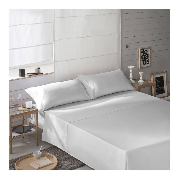 Φύλλο Countertop Naturals Λευκό (Kρεβάτι 180 εκ) (260 x 270 cm)