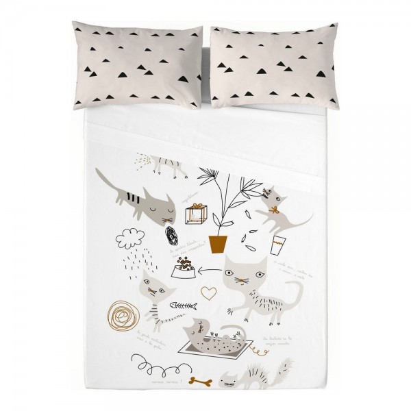 Φύλλο Countertop Panzup Cats 1 (Kρεβάτι 180/190 εκ)