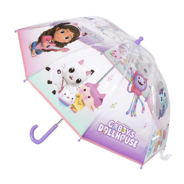 Ομπρέλα Gabbys Dollhouse Ø 71 cm Λιλά