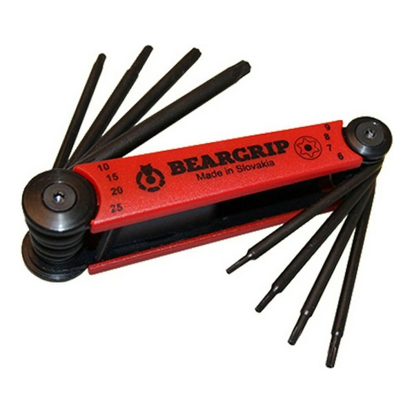 Σετ Κλειδιών Beargrip 6, 7, 8, 9, 19, 15, 20, 25 mm (8 pcs)