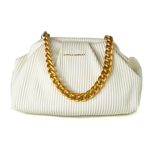 Γυναικεία Τσάντα Laura Ashley DICKENS-STICK-WHITE Λευκό 30 x 20 x 9 cm