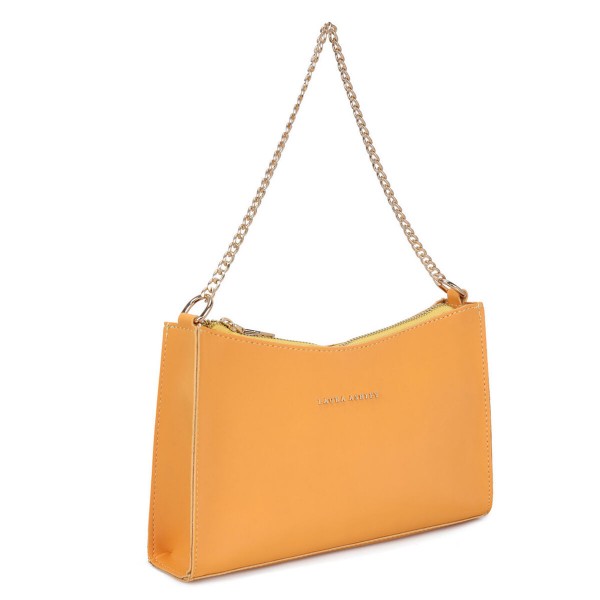 Γυναικεία Τσάντα Laura Ashley CRAIG-YELLOW Κίτρινο 25 x 16 x 6 cm