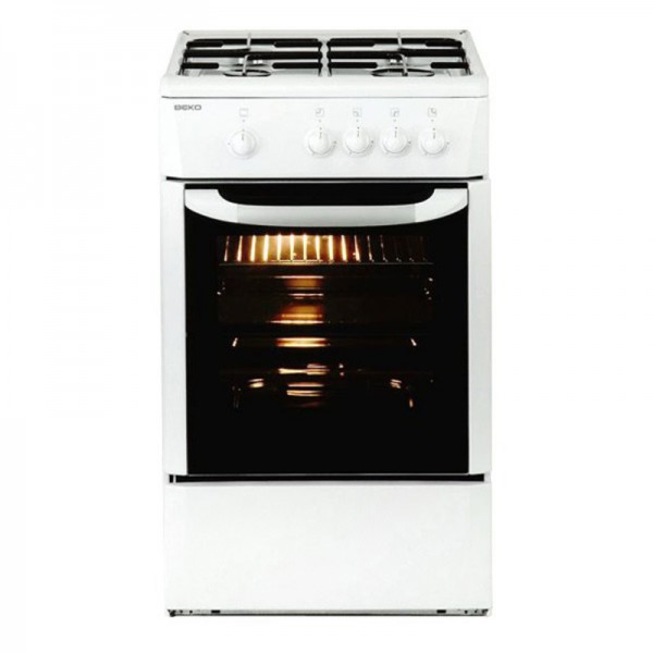 Εστία Αερίου BEKO 165510 CSG 42009 DW 9500W 50 cm Λευκό Εστία Αερίου BEKO 165510 CSG 42009 DW 9500W 50 cm Λευκό