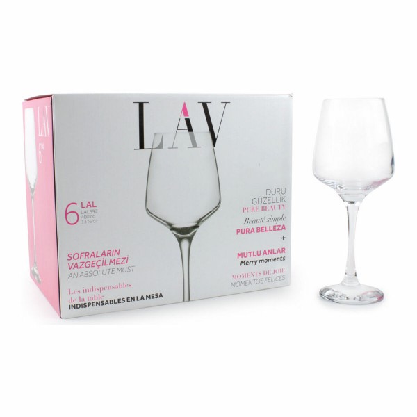 Σετ Ποτηριών LAV LAL 400 cc (6 pcs)