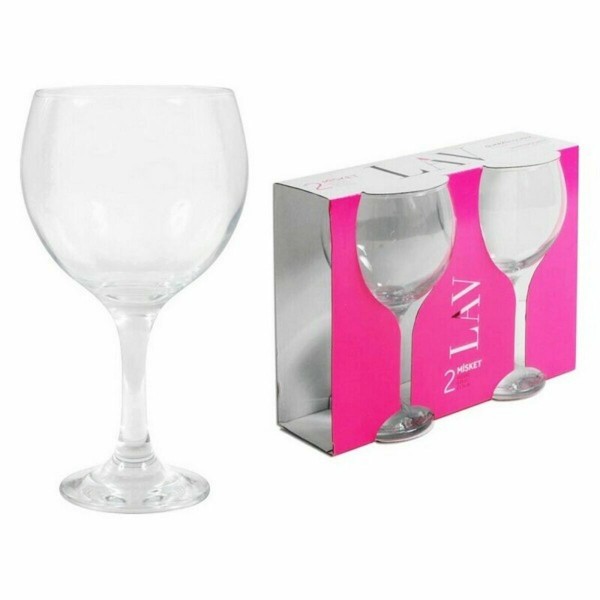 Σετ Ποτηριών LAV Misket 645 ml Κρυστάλλινο (πακέτο με 2)