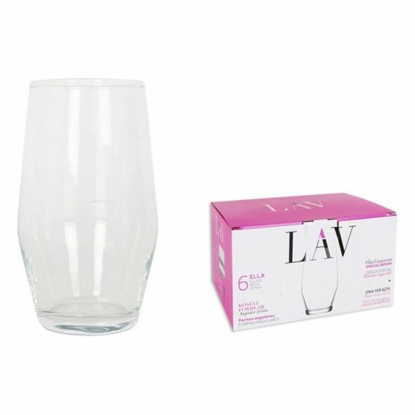 Σετ ποτηριών LAV Ella (6 uds) (495 ml)
