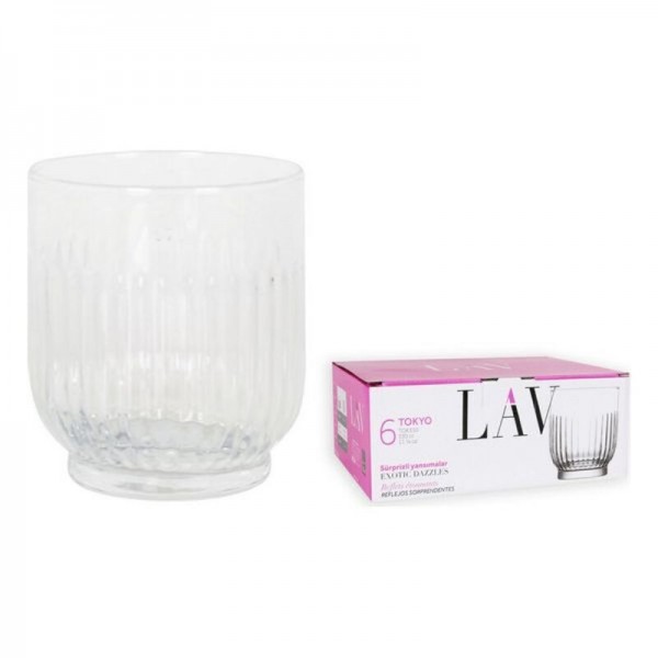 Σετ ποτηριών LAV Tokyo (6 uds) (330 ml)