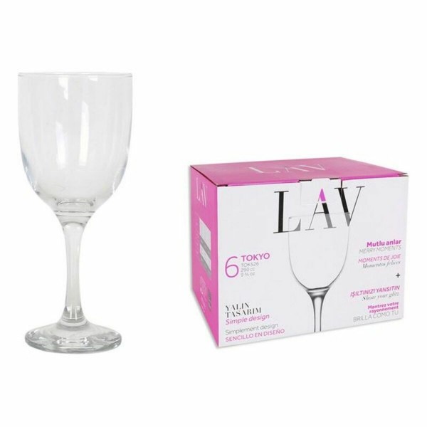 Σετ Ποτηριών LAV Tokyo (6 uds) (290 ml)
