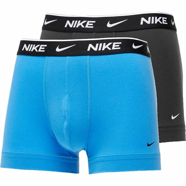 Πακέτο Μποξεράκια Nike Trunk Γκρι Μπλε 2 Τεμάχια