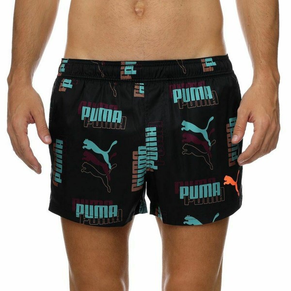 Ανδρικά Μαγιό Puma Swim Logo Μαύρο