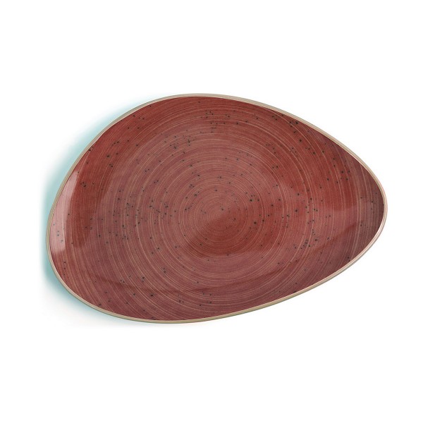 Flatplater Ariane Κεραμικά Κόκκινο (Ø 21 cm)