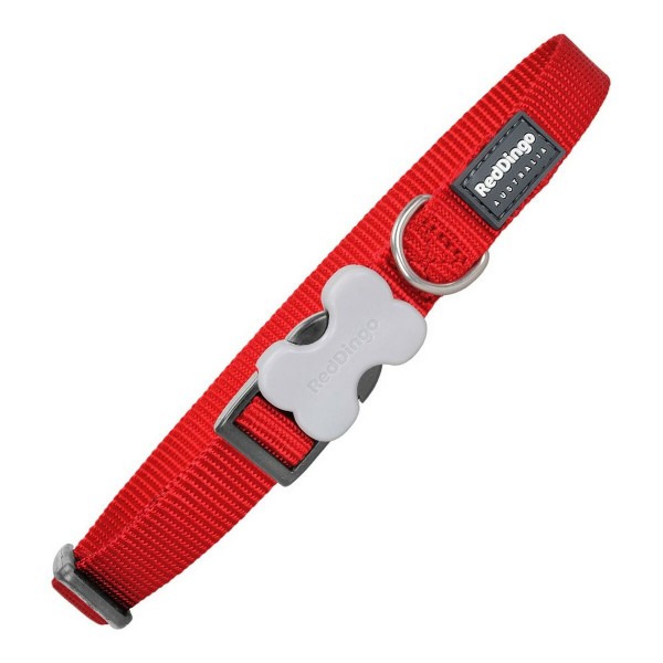 Κολλάρο Σκύλου Red Dingo Λείο Κόκκινο (1,5 x 24-36 cm)