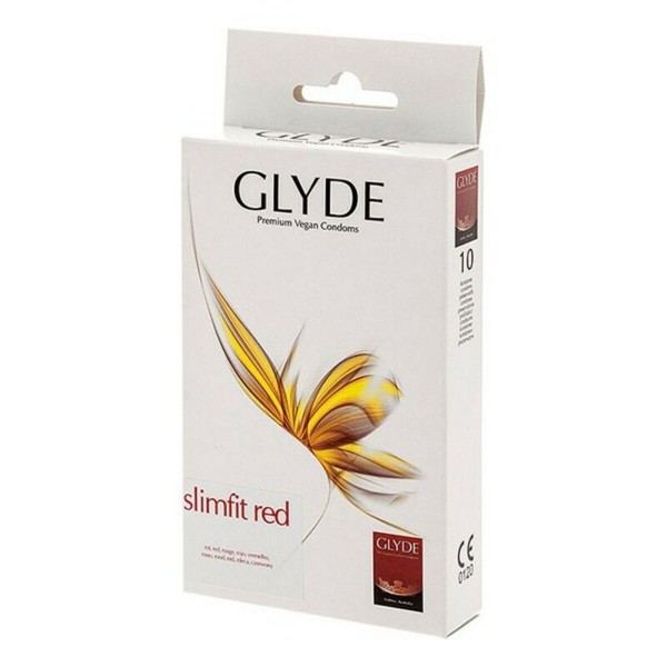 Προφυλακτικά Glyde Slimfit Red x10