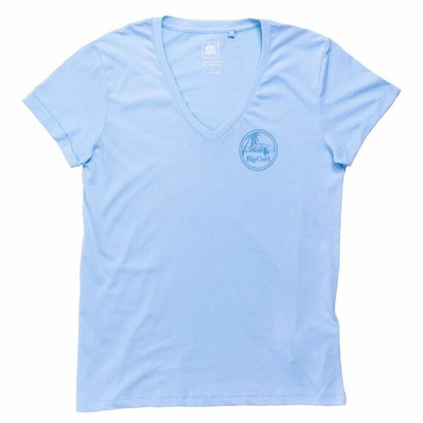 Γυναικεία Μπλούζα με Κοντό Μανίκι Rip Curl Re-entry Ανοιχτό Μπλε