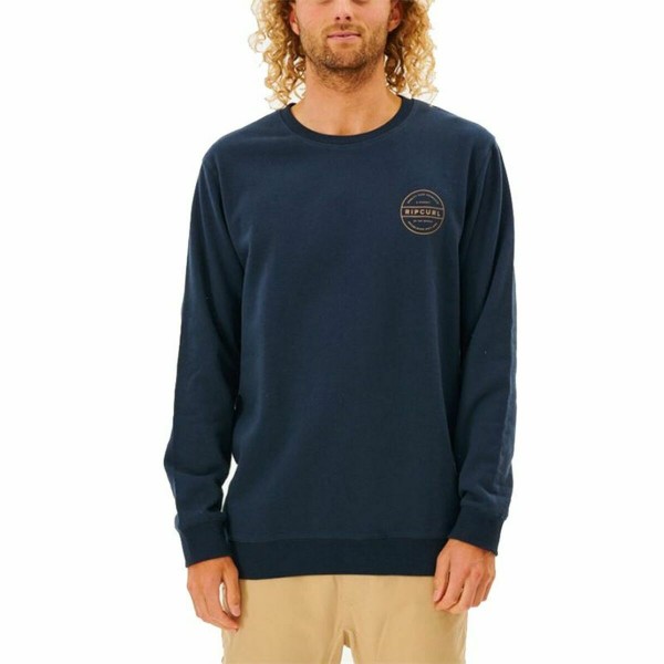 Ανδρικό  Φούτερ χωρίς Κουκούλα Rip Curl Re Entry Crew Ναυτικό Μπλε