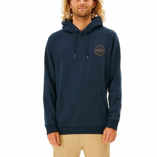 Ανδρικό Φούτερ με Κουκούλα Rip Curl Re Entry Ναυτικό Μπλε