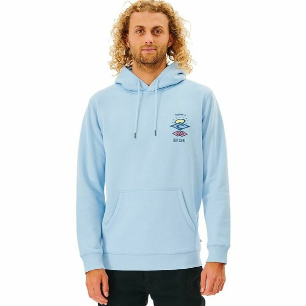 Ανδρικό  Φούτερ χωρίς Κουκούλα Search Icon Rip Curl Sky μπλε