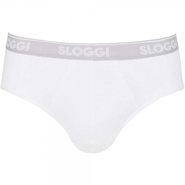 Ανδρικό Slip Sloggi   Λευκό (M) (Ανακαινισμenα A)