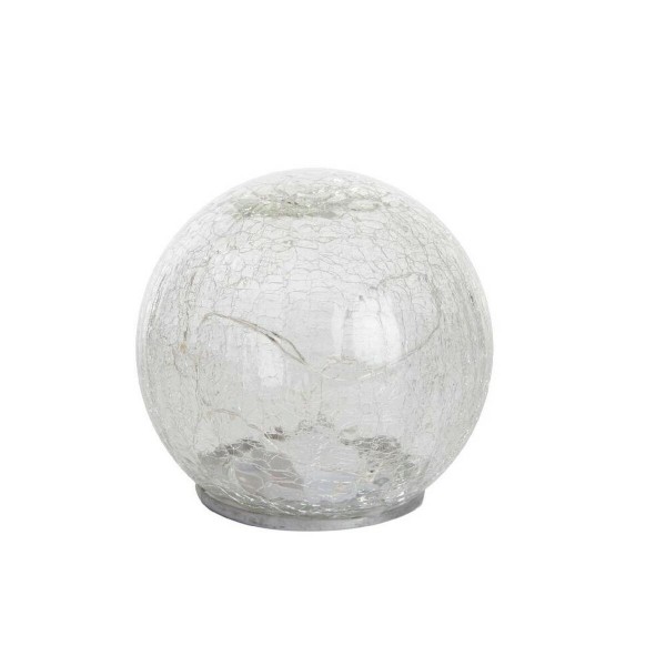 Επιτραπέζιο Φωτιστικό DKD Home Decor Κρυστάλλινο Διαφανές LED (14 x 14 x 14 cm)