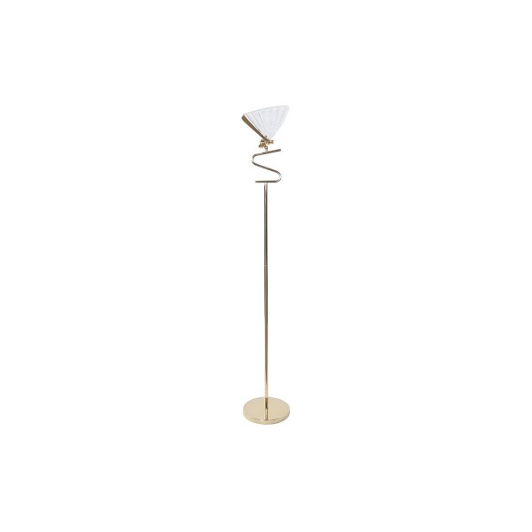 Φωτιστικό Δαπέδου DKD Home Decor Κρυστάλλινο Χρυσό Μέταλλο Πεταλούδα Glam (26 x 26 x 160 cm)