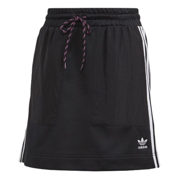 Φούστα τένις Adidas Originals 3 stripes Μαύρο