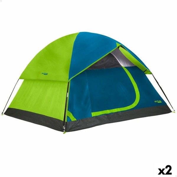 Camping Σκηνή Aktive 4 Άνθρωποι 240 x 130 x 210 cm (x2)