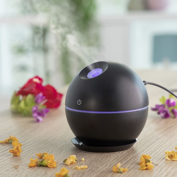 Μίνι Υγραντήρας Αρωματικός Διαχύτης Black InnovaGoods