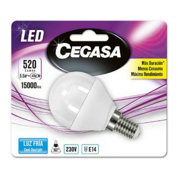 Σφαιρική Λάμπα LED Cegasa E14 5,5 W A+