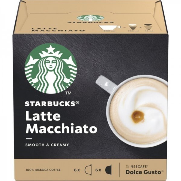 Κάψουλες για καφέ Starbucks Latte Macchiato (12 uds)